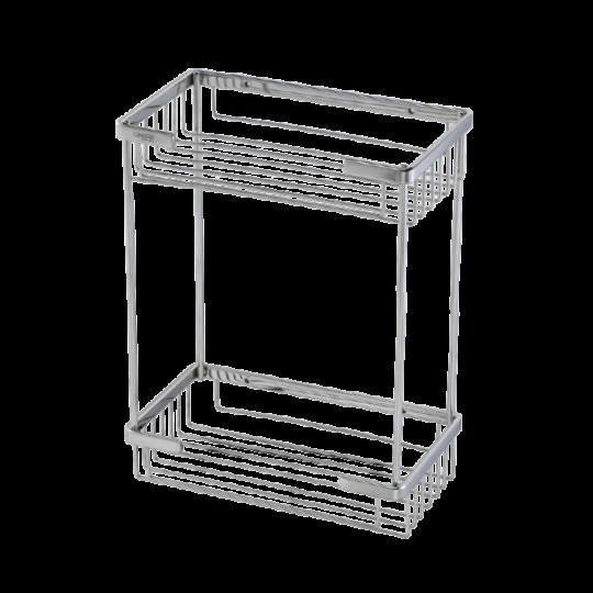 Kệ Inox 2 tầng CAESAR ST859 Gắn Tường Chữ Nhật