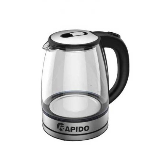 Ấm siêu tốc thủy tinh Rapido RK1818