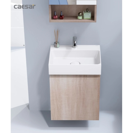 Bộ Tủ Lavabo Caesar LF5259/EH05259AW7V Treo Tường 500x380 mm