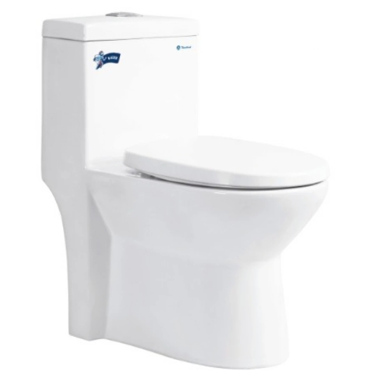 Bồn Cầu Thiên Thanh Water CK67 Toilet 1 Khối Xả Nhấn