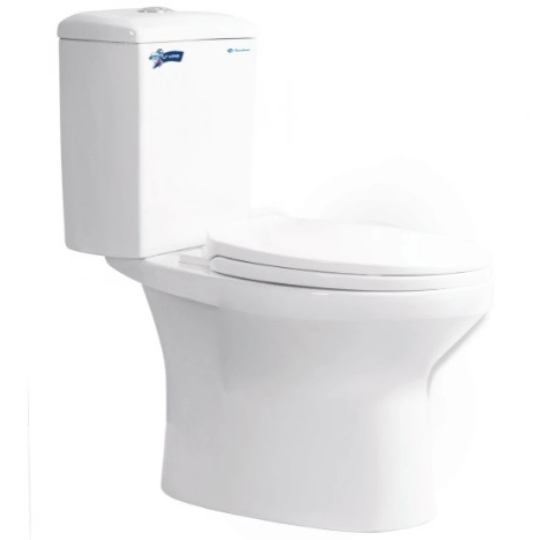 Bồn Cầu Thiên Thanh Sand CD6464 Toilet 2 Khối Xả Nhấn