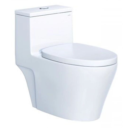 Bồn Cầu CAESAR CD1356 Một Khối Nắp Êm