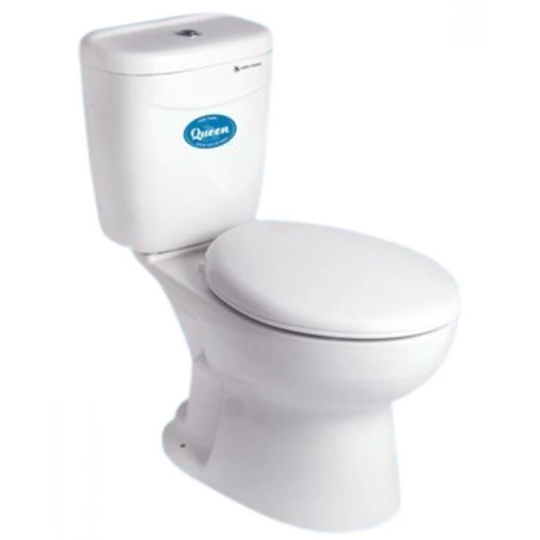 Bồn Cầu Thiên Thanh Queen CD4429 Toilet 2 Khối Xả Nhấn