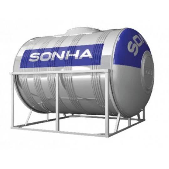 Bồn Nước Inox Sơn Hà 5000L Ngang Phi 1380
