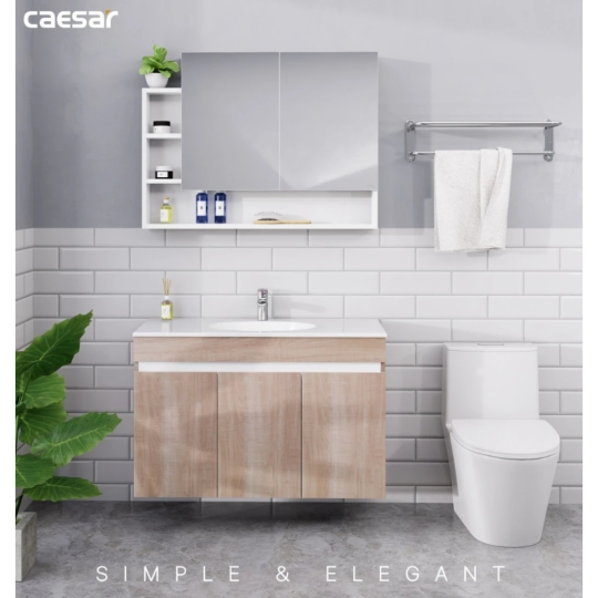 Bộ Tủ Lavabo Caesar LF5028/EH15028AW7V 