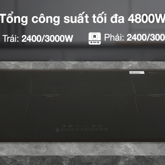 Bếp từ đôi lắp âm Pramie IPP6588