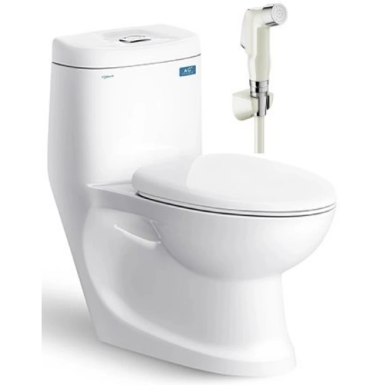 Bồn Cầu Viglacera C0504 Nắp Êm V39M 1 Khối