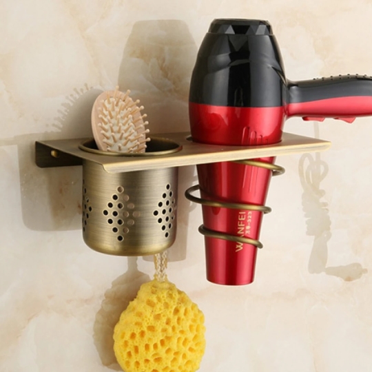 Giá Để Máy Sấy Tóc Kanly GCK15 Bằng Đồng
