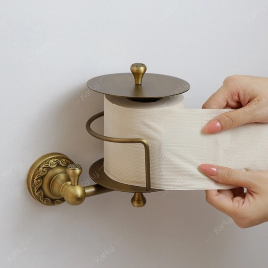 Giá Treo Giấy Vệ Sinh Kanly GCH10 Bằng Đồng