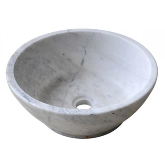 Chậu Rửa Mặt Lavabo Kanly MAR53V Đặt Bàn Đá Tự Nhiên 400x150 mm