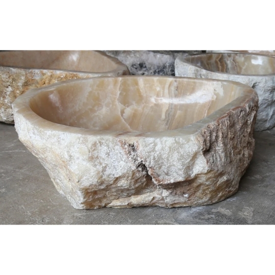 Chậu Rửa Mặt Lavabo Kanly ONY51i Đặt Bàn Đá Tự Nhiên
