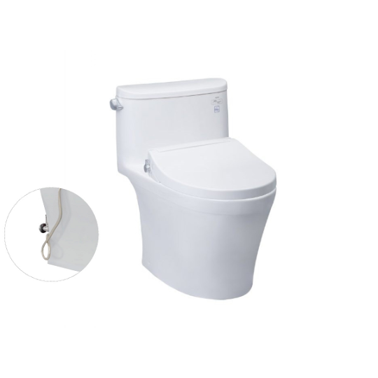 Bàn Cầu TOTO MS887RE2 (MS887E2) Một Khối Nắp Cơ