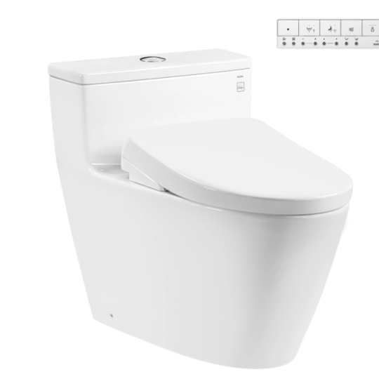 Bàn cầu 1 khối kèm nắp rửa điện tử WASHLET dòng S7 – TCF47360GAA MS625CDW23