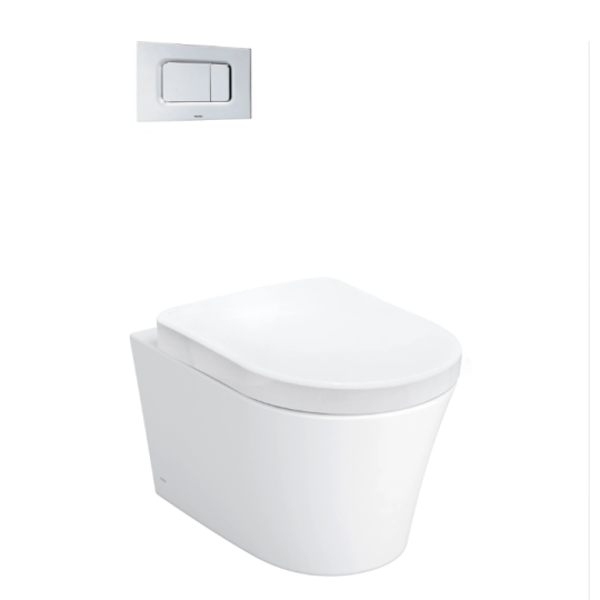 Bàn cầu treo tường kèm nắp đóng êm CW553/TC384CVK/WH172A/MB170P