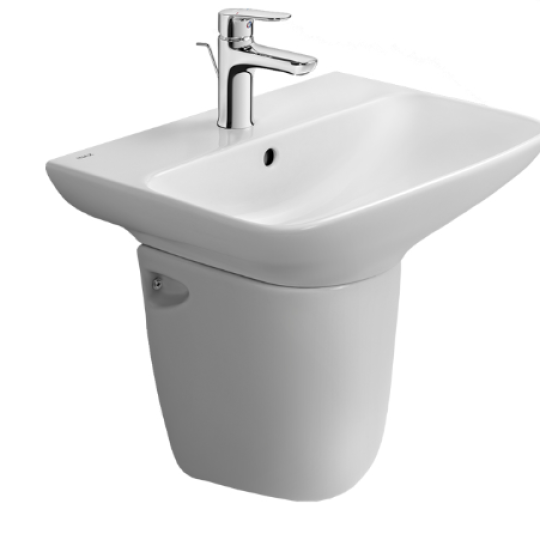 Chậu Lavabo Inax AL-289V/L-288VC Treo Tường Chân Ngắn Aqua Ceramic