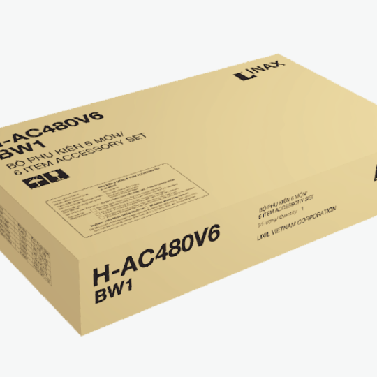 Bộ phụ kiện nhà tắm H-AC480V6