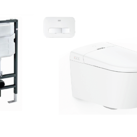 Bồn Cầu Thông Minh American Standard 1073919990 Treo Tường Aero - Lite