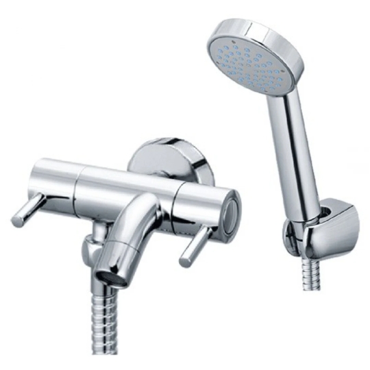 Vòi Sen Tắm Lạnh CAESAR S043C Dây Xi Tay 