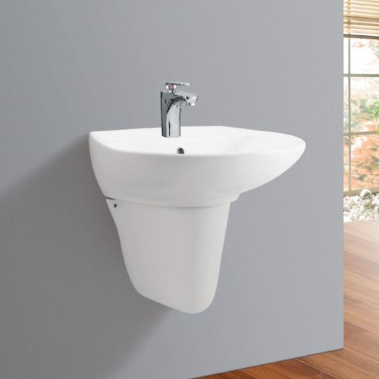 Chân Ngắn Lavabo Viglacera V39 Treo Tường