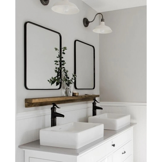 Vòi Lavabo Kanly GCA04B Nóng Lạnh Bằng Đồng Cổ Điển Màu Đen