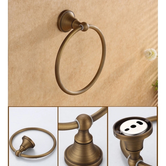 Vòng Treo Khăn Kanly GCK02 Bằng Đồng