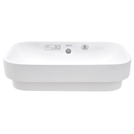 Chậu Rửa Lavabo Viglacera V27 Đặt Bàn