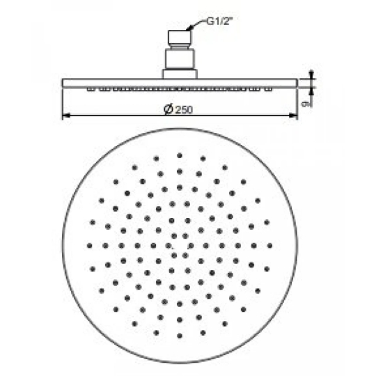 Bát Sen American Standard FFASS036 Tròn EasySET
