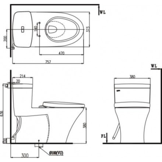 Bồn Cầu Thông Minh INAX AC-900R/CW-KA22AVN