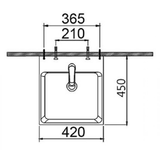 Chậu Lavabo Caesar LF5261 Đặt Bàn