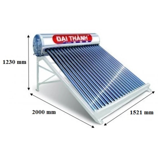 Máy Nước Nóng Năng Lượng Mặt Trời Đại Thành 225 Lít Classic 70-15