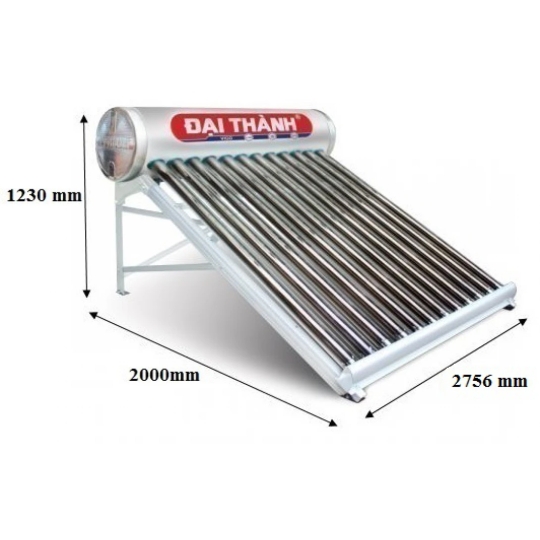 Máy Nước Nóng Năng Lượng Mặt Trời Đại Thành 360L-70 VIGO SUS 316