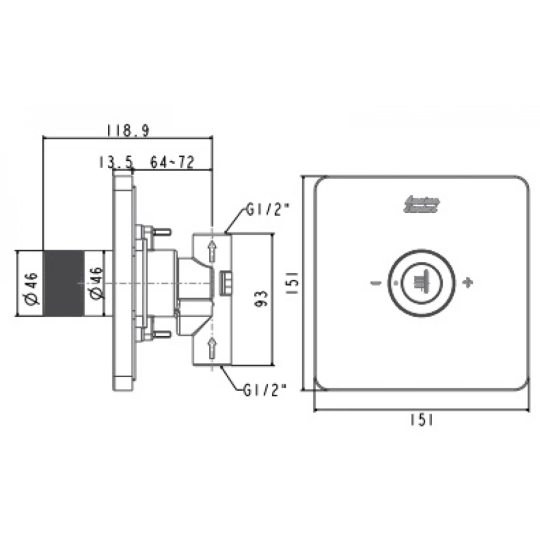 Nút Điều Chỉnh Thân Vòi Sen American Standard FFAS0927 EasySET