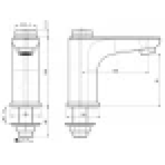 Vòi Lavabo American Standard Gala WF-T823W Nước Lạnh Màu Trắng