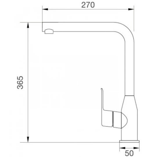 Vòi Bếp Rút Dây Malloca K520S Nóng Lạnh Inox