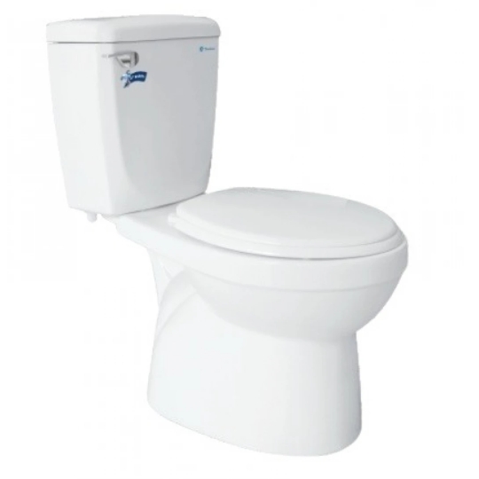 Bồn Cầu Thiên Thanh Waves CD7062G Toilet 2 Khối Xả Gạt