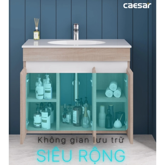 Bộ Tủ Lavabo Caesar LF5026/EH15026AW7V