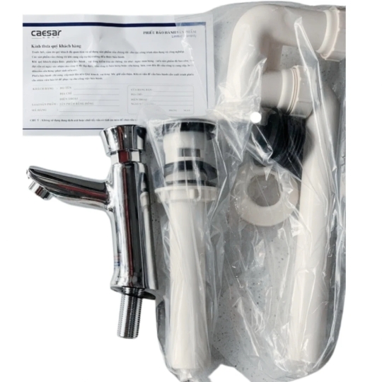 Vòi Lavabo CAESAR B054CU Lạnh Bán Tự Động