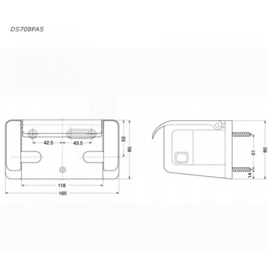 Hộp Đựng Giấy Vệ Sinh TOTO DS708PAS