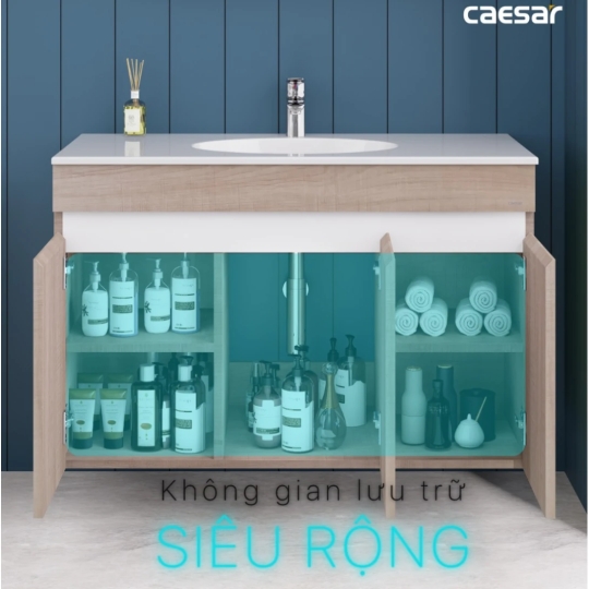Bộ Tủ Lavabo Caesar LF5028/EH15028AW7V 
