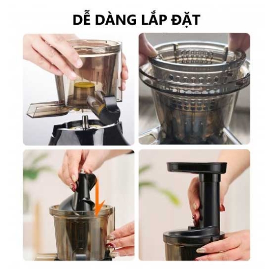 Máy ép chậm Rapido RSJ-150M