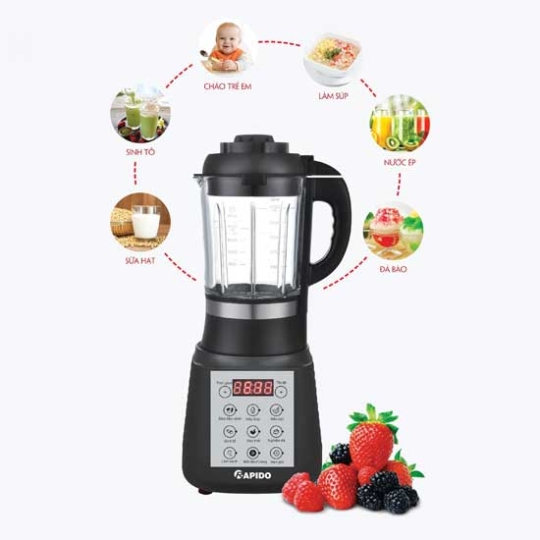 Máy làm sữa hạt Rapido RHB-1800D