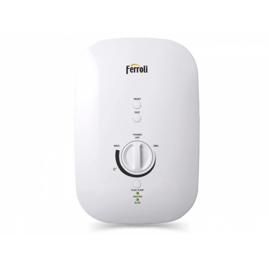Máy Nước Nóng Ferroli DIVO SSP 4.5S Trực Tiếp Có Bơm
