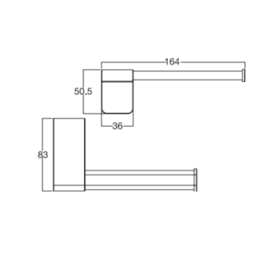 Đựng giấy vệ sinh Acacia Evolution American Standard WF-1387MB (WF1387MB)