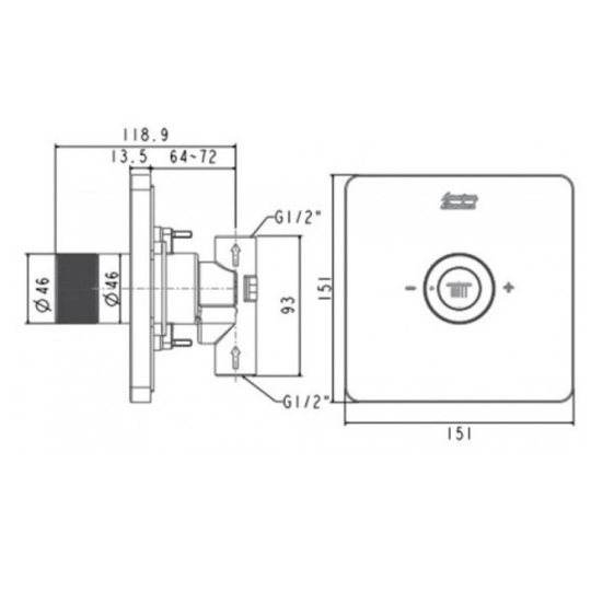 Nút Điều Chỉnh Đầu Sen American Standard FFAS0926BHG