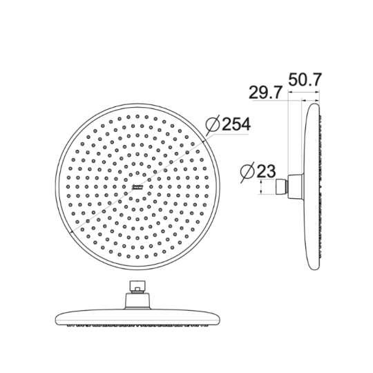Đầu sen phun mưa American Standard 1030960001