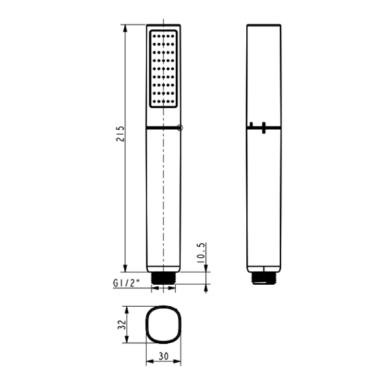 Tay sen tắm DuoStix American Standard WF-S507 / WF-S507W