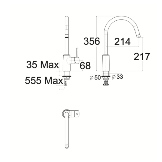 Vòi bếp American Standard 1009080000
