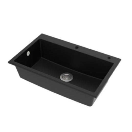 Chậu rửa chén đơn 760mm American Standard FFASX901 màu đen
