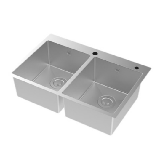 Chậu rửa chén đôi 750mm American Standard FFASX123