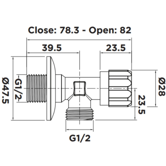Van giảm áp American Standard M19225 (FPA07038-F)